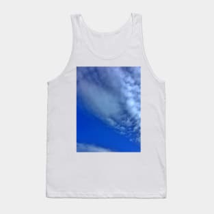 Fluffy Clouds in a Bright Blue Sky Tank Top